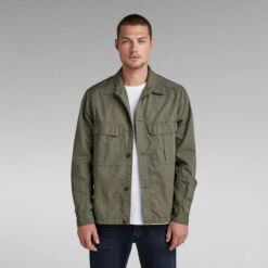 G-Star Raw 2 Flap Pocket Relaxed Overshirt