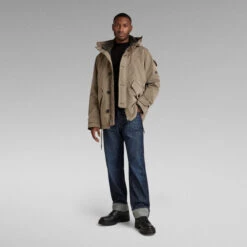G-Star Raw 2-In-1 Adaptable Vodan Jacket -G-Star Raw Store g star raw 2 in 1 adaptable vodan jacket brown 4