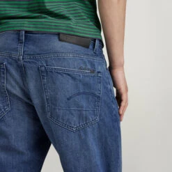 G-Star Raw 3301 Denim Shorts -G-Star Raw Store g star raw 3301 denim shorts medium blue 2