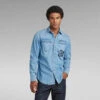 G-Star Raw 3301 Slim Shirt 1 G-Star Raw 3301 Slim Shirt -G-Star Raw Store g star raw 3301 slim shirt medium blue