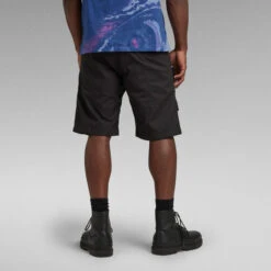 G-Star Raw 3D Regular Cargo Shorts -G-Star Raw Store g star raw 3d regular cargo shorts black 1