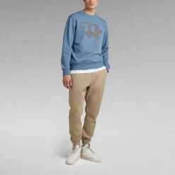 G-Star Raw Abstract RAW Sweater -G-Star Raw Store g star raw abstract raw sweater medium blue 4