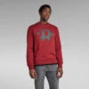 G-Star Raw Abstract RAW Sweater -G-Star Raw Store g star raw abstract raw sweater red