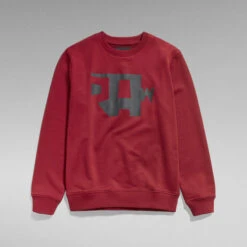 G-Star Raw Abstract RAW Sweater -G-Star Raw Store g star raw abstract raw sweater red 3