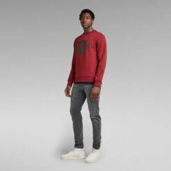 G-Star Raw Abstract RAW Sweater -G-Star Raw Store g star raw abstract raw sweater red 4