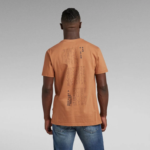 G-Star Raw Back Graphic Text T-Shirt 5 G-Star Raw Back Graphic Text T-Shirt - Image 3