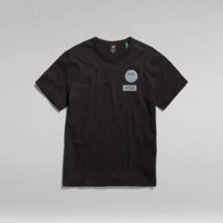G-Star Raw Badges T-Shirt -G-Star Raw Store g star raw badges t shirt black 3