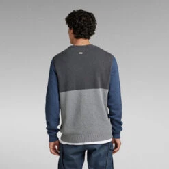 G-Star Raw Cable Color Block Loose Knit -G-Star Raw Store g star raw cable color block loose knit multi color 2