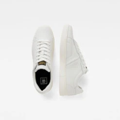 G-Star Raw Store -G-Star Raw Store g star raw cadet leather sneakers white both shoes