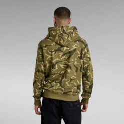 G-Star Raw Camo Sleeve Graphic Hoodie -G-Star Raw Store g star raw camo sleeve graphic hoodie multi color 2