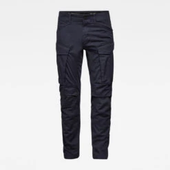G-Star Raw Cargo 3D Straight Tapered Pants -G-Star Raw Store g star raw cargo 3d straight tapered pants dark blue flat front