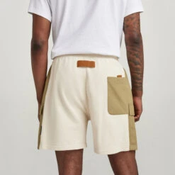 G-Star Raw Cargo Sweat Shorts -G-Star Raw Store g star raw cargo sweat shorts white 2