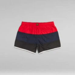 G-Star Raw Carnic Color Block Swim Shorts -G-Star Raw Store g star raw carnic color block swim shorts red 1