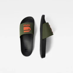 G-Star Raw Store -G-Star Raw Store g star raw cart iii contrast slides multi color both shoes 1