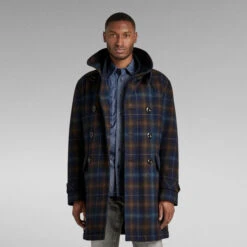 G-Star Raw Check Wool Coat
