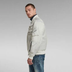 G-Star Raw Store 25 G-Star Raw Store -G-Star Raw Store g star raw chest pocket bomber white 1