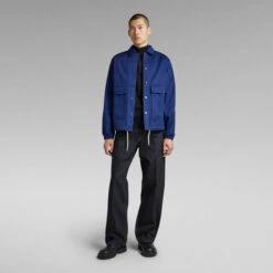 G-Star Raw Coach Jacket 11 G-Star Raw Coach Jacket -G-Star Raw Store g star raw coach jacket medium blue 4