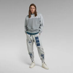 G-Star Raw Color Block Oversized Sweater -G-Star Raw Store g star raw color block oversized sweater multi color 4