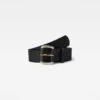 G-Star Raw Dast Belt -G-Star Raw Store g star raw dast belt black front flat