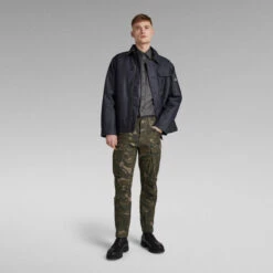 G-Star Raw Deck Padded Denim Jacket -G-Star Raw Store g star raw deck padded denim jacket dark blue 4