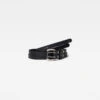 G-Star Raw Double Dast Belt -G-Star Raw Store g star raw double dast belt metal front flat