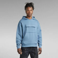G-Star Raw Double Pocket Loose Hooded Sweater