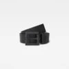 G-Star Raw Duko Belt -G-Star Raw Store g star raw duko belt black front flat