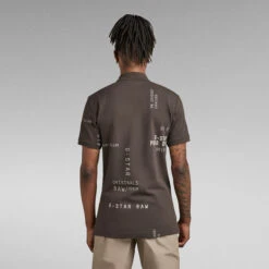 G-Star Raw Dunda Slim Allover Polo -G-Star Raw Store g star raw dunda slim allover polo multi color 2