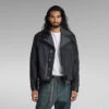 G-Star Raw E Flight Cut Off Jacket 2 In 1 -G-Star Raw Store g star raw e flight cut off jacket 2 in 1 grey
