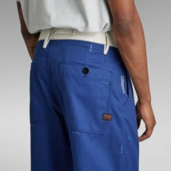 G-Star Raw E Pleated Relaxed Chino -G-Star Raw Store g star raw e pleated relaxed chino dark blue 2