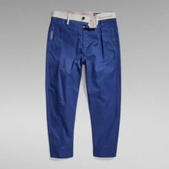 G-Star Raw E Pleated Relaxed Chino -G-Star Raw Store g star raw e pleated relaxed chino dark blue 3