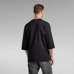 G-Star Raw Essential Loose 34 Sleeve T-Shirt -G-Star Raw Store g star raw essential loose 34 sleeve t shirt black 2