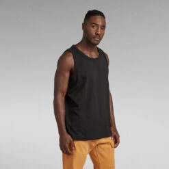G-Star Raw Essential Loose Tank Top -G-Star Raw Store g star raw essential loose tank top black 1