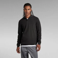 G-Star Raw Essential Polo Long Sleeve
