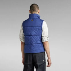 G-Star Raw Foundation Padded Vest -G-Star Raw Store g star raw foundation padded vest medium blue 2