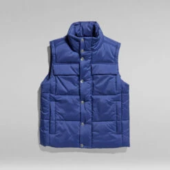 G-Star Raw Foundation Padded Vest -G-Star Raw Store g star raw foundation padded vest medium blue 3