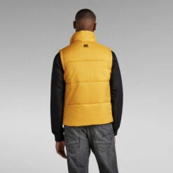 G-Star Raw Foundation Padded Vest -G-Star Raw Store g star raw foundation padded vest yellow 2
