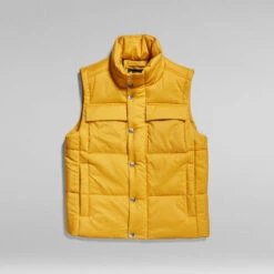 G-Star Raw Foundation Padded Vest -G-Star Raw Store g star raw foundation padded vest yellow 3