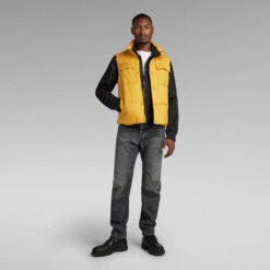 G-Star Raw Foundation Padded Vest -G-Star Raw Store g star raw foundation padded vest yellow 4