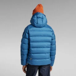 G-Star Raw G-Whistler Padded Hooded Jacket -G-Star Raw Store g star raw g whistler padded hooded jacket medium blue 2