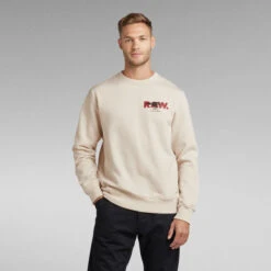 G-Star Raw Hound Skeleton Back Graphic Sweater