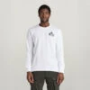 G-Star Raw Lightweight Back Tape Sweater -G-Star Raw Store g star raw lightweight back tape sweater white