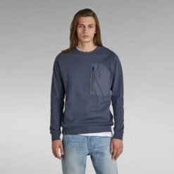 G-Star Raw Lightweight Raglan Pocket Sweater