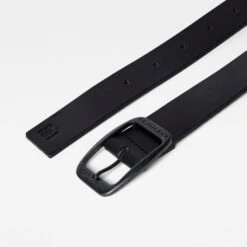 G-Star Raw Mett Belt -G-Star Raw Store g star raw mett belt black front flat 1