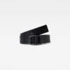 G-Star Raw Mett Belt -G-Star Raw Store g star raw mett belt black front flat
