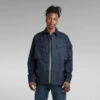 G-Star Raw Mysterious Overshirt -G-Star Raw Store g star raw mysterious overshirt dark blue 4