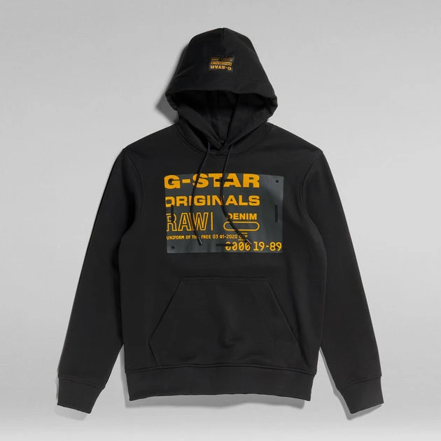 G-Star Raw Originals Hooded Sweater 6 G-Star Raw Originals Hooded Sweater - Image 4