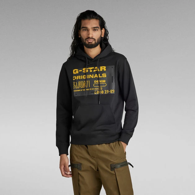 G-Star Raw Originals Hooded Sweater 3 G-Star Raw Originals Hooded Sweater