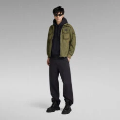 G-Star Raw Photographer Field Overshirt -G-Star Raw Store g star raw photographer field overshirt green 9