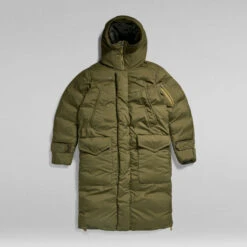 G-Star Raw Pillow Whistler Hooded XL Parka -G-Star Raw Store g star raw pillow whistler hooded xl parka green 3